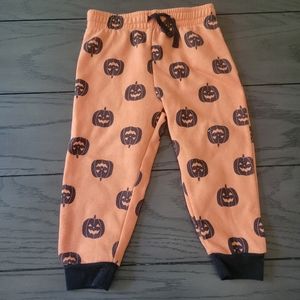 Halloween Pants Joggers pumpkins 2t kids boys girls